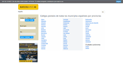 Desktop Screenshot of distritopostal.es