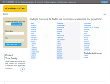 Tablet Screenshot of distritopostal.es